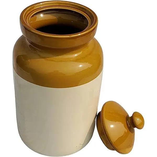 Glazed ceramic pickle jar from the legacy catalogue
